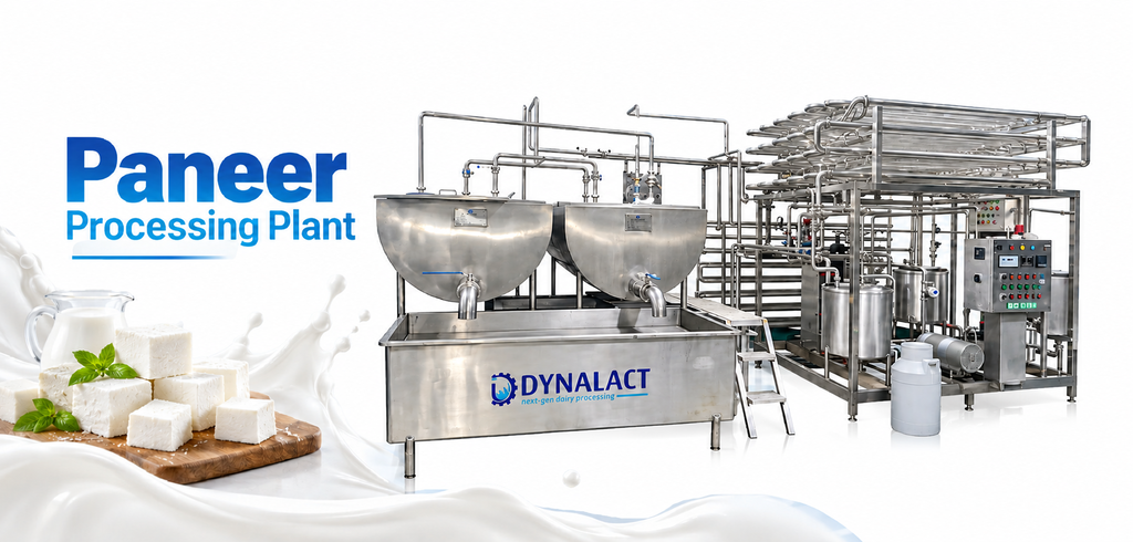 Paneer processing plants, process-first