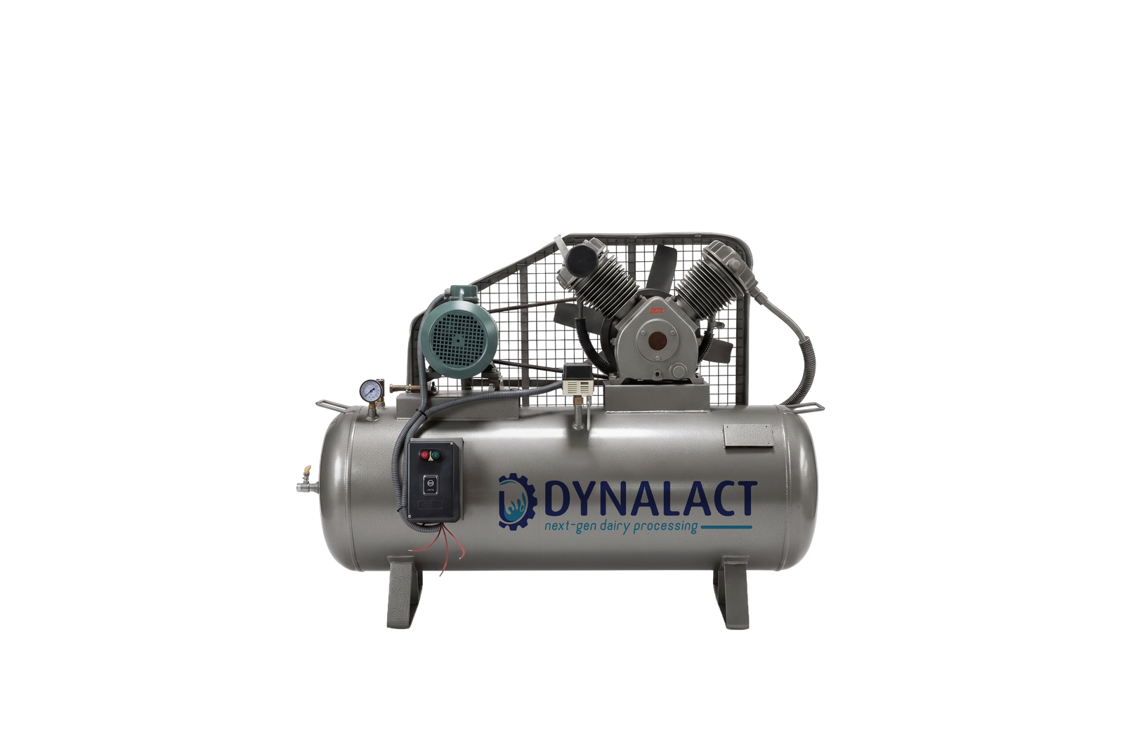 Air Compressor for dairy automation by Dynalact
