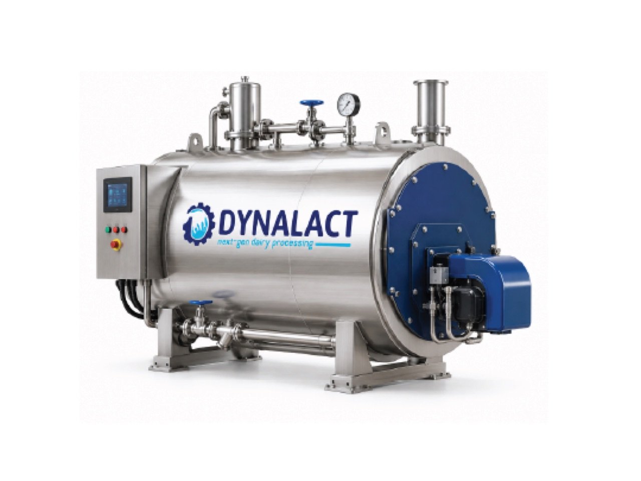 Steam Boiler for dairy plants by Dynalact